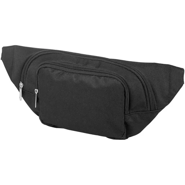 Santander pojasna torbica s dva odjeljka - Unbranded Solid black