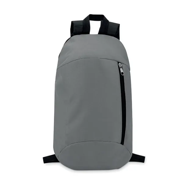 TIRANA Backpack with front pocket stone grey