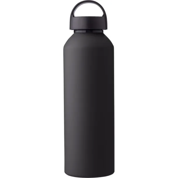  Recycled aluminium sports bottle 800 ml black