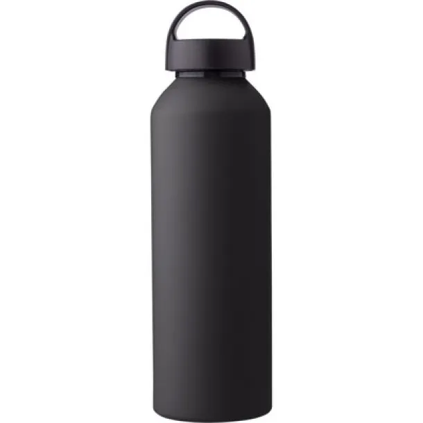  Sportska boca od recikliranog aluminija, 800 ml Crna