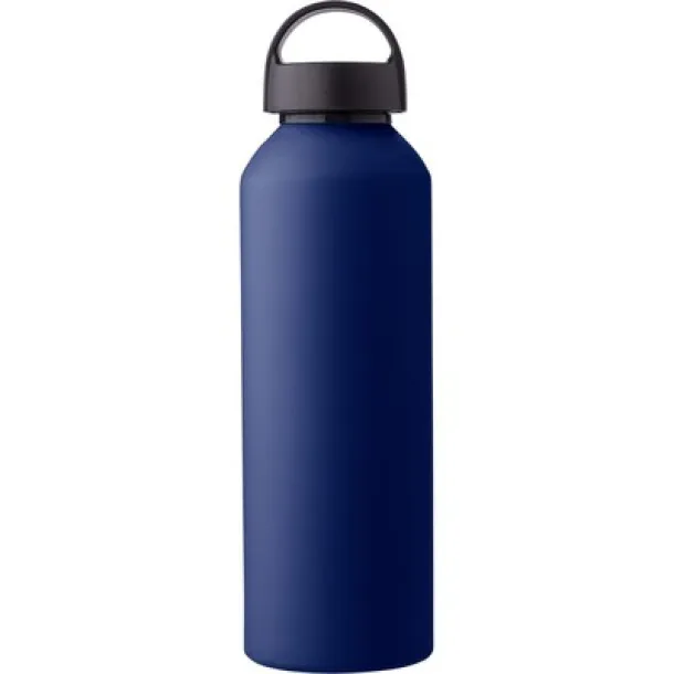  Recycled aluminium sports bottle 800 ml navy blue