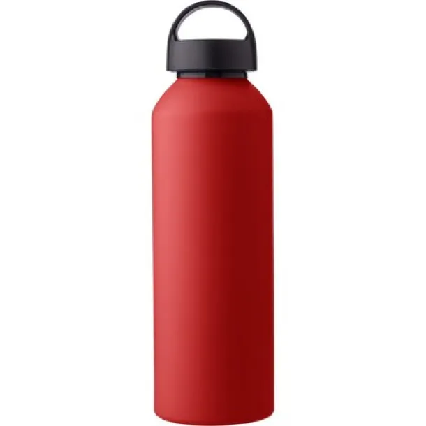  Recycled aluminium sports bottle 800 ml red