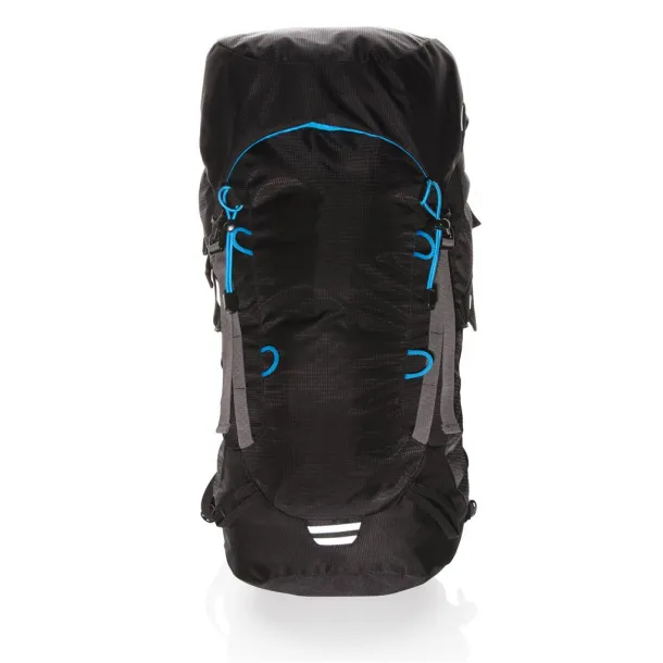  Explorer ribstop large hiking backpack 40L PVC free - XD Collection Black Blue