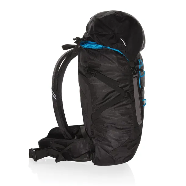  Explorer ribstop large hiking backpack 40L PVC free - XD Collection Black Blue