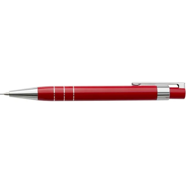  Writing set, ball pen and mechanical pencil red