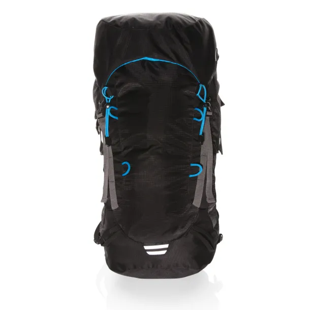  Explorer ribstop large hiking backpack 40L PVC free - XD Collection Black Blue