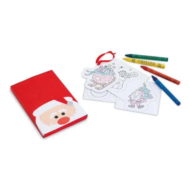 VEDDER Colouring set Red