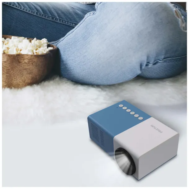 Prixton Cinema mini projector - Prixton Blue White