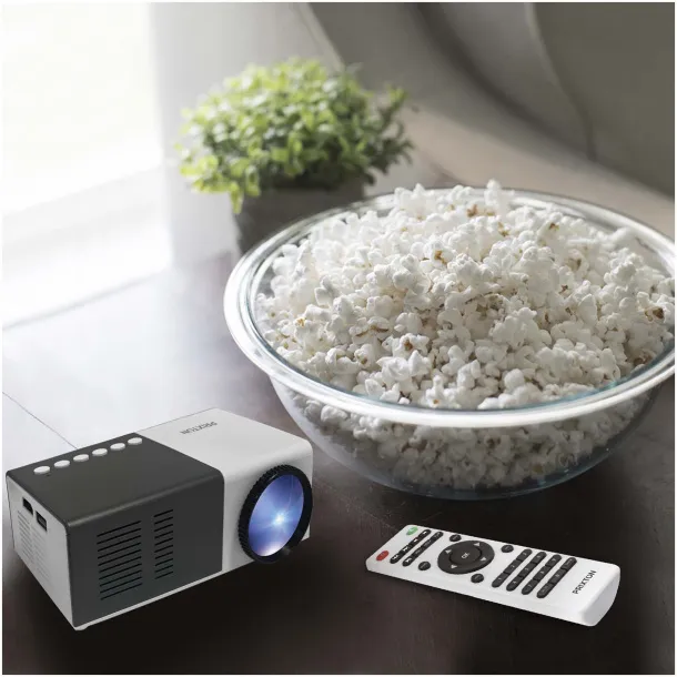 Prixton Cinema mini projector - Prixton Solid black White
