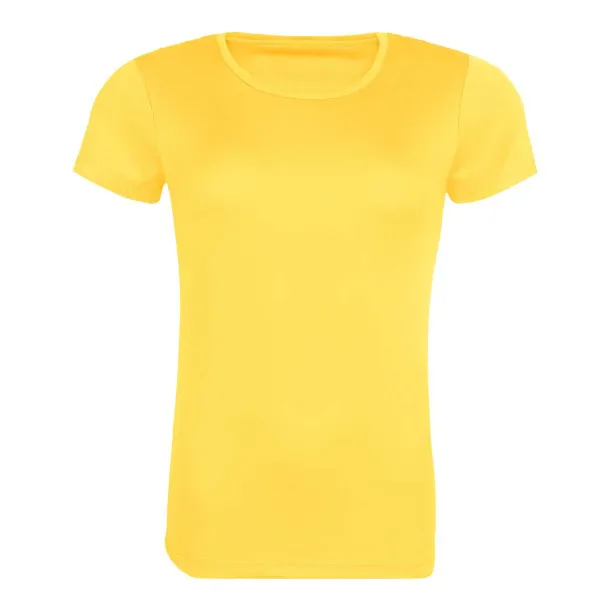 COOL ženska reciklirana majica kratkih rukava - Just Cool Sun Yellow