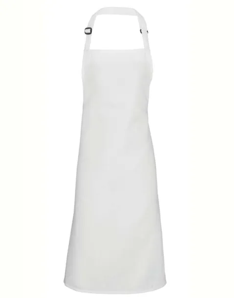  POLYESTER BIB APRON - Premier White