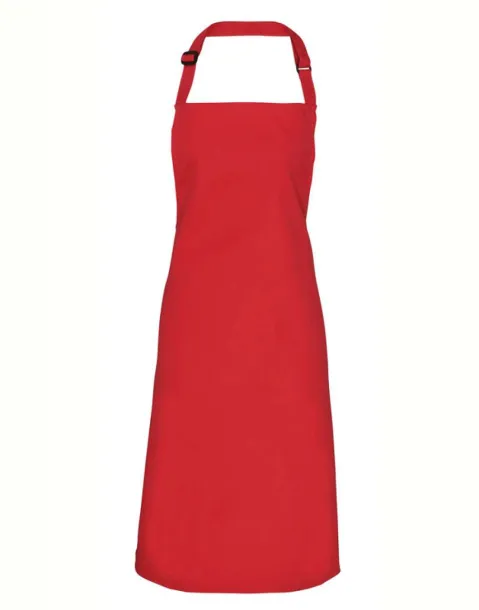  POLYESTER BIB APRON - Premier Red