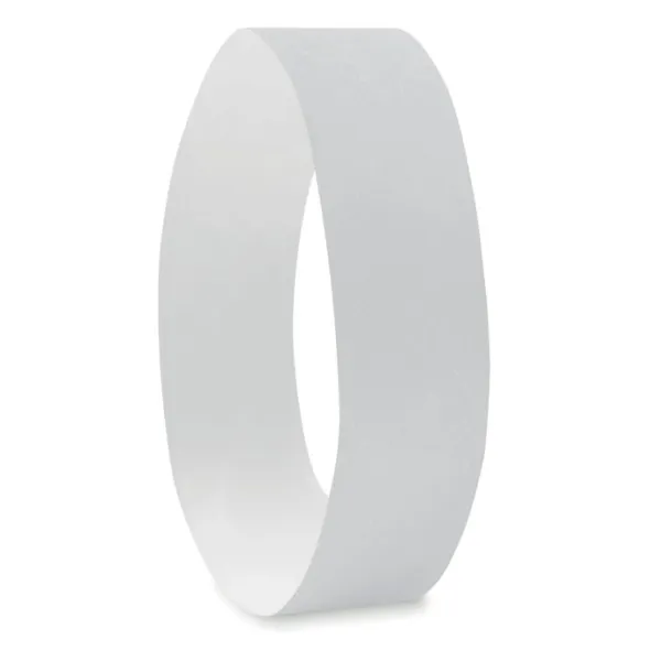 TYVEK One sheet of 10 wristbands White