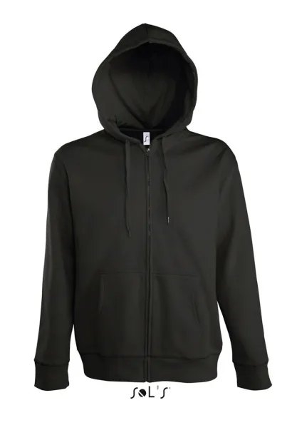  Muška hood trenirka, 280 g/m2 - SOL'S Crna