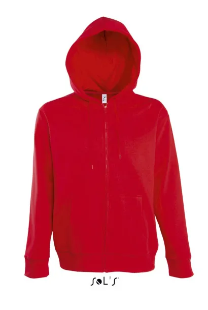  SOL'S SEVEN MEN - JACKET WITH LINED HOOD - SOL'S Red