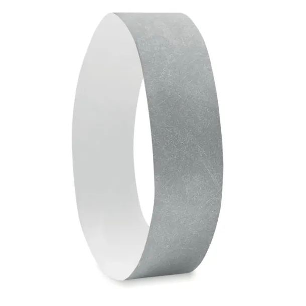 TYVEK One sheet of 10 wristbands Silver