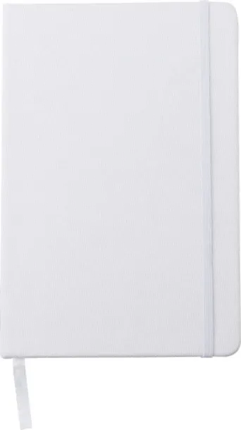 SAMIRA rPET Notebook (A5) white