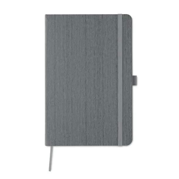 WOODY A5 notebook in PU with penloop Grey