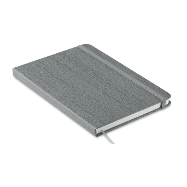 WOODY A5 notebook in PU with penloop Grey
