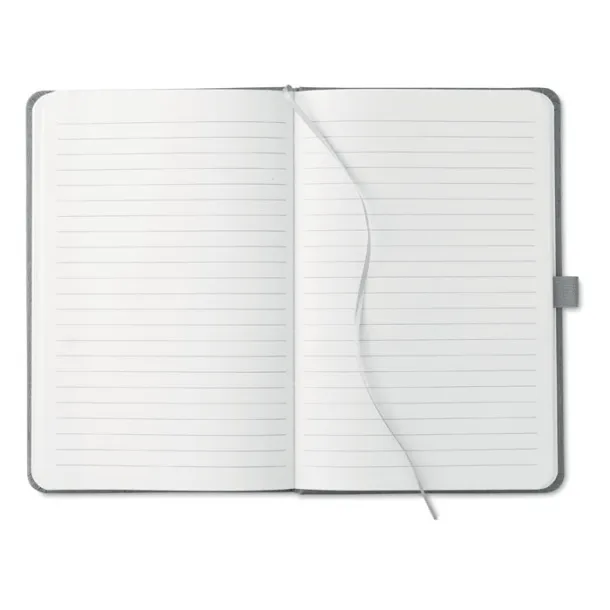 WOODY A5 notebook in PU with penloop Grey