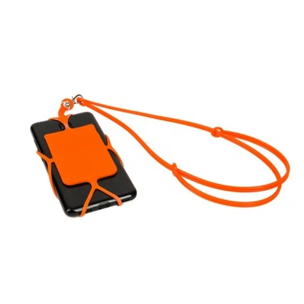  Vezica, elastični držač mobitela orange