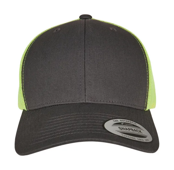  Retro Trucker 2-Tone - Classics Charcoal Neon Green