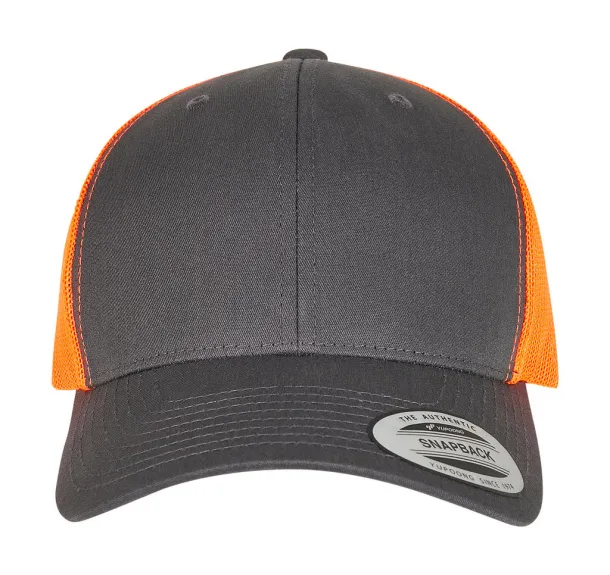  Retro Trucker 2-Tone - Classics Charcoal Neon Orange