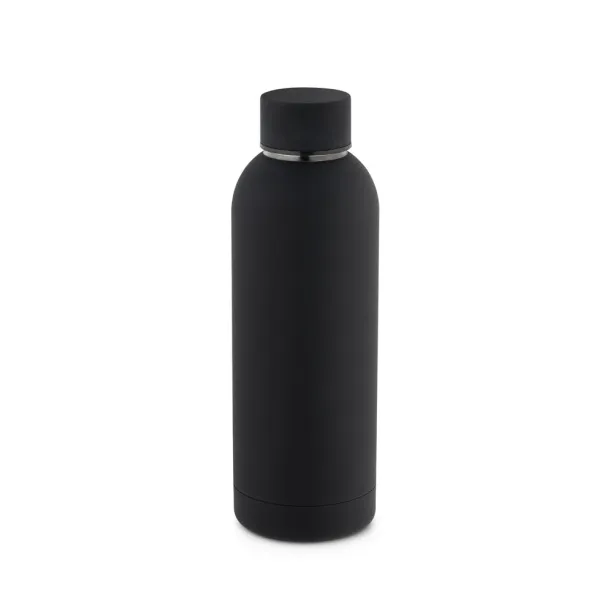 ODIN Stainless steel bottle 550 ml Black