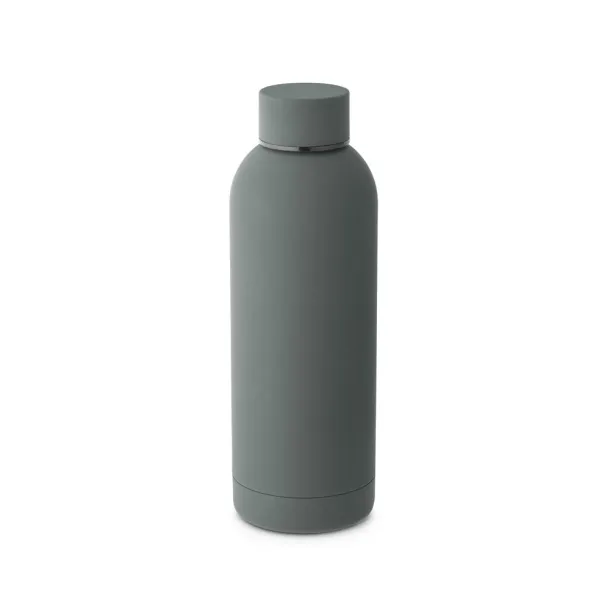 ODIN Stainless steel bottle 550 ml Dark grey