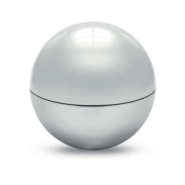 UV SOFT Round lip balm UV finish shiny silver