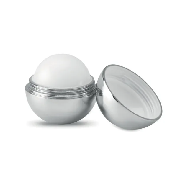 UV SOFT Round lip balm UV finish shiny silver