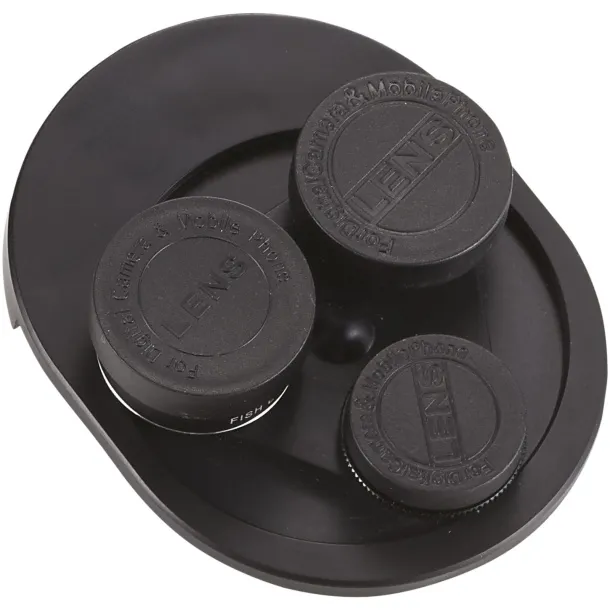 Revolve 4-in-1 camera lenses set - Avenue Solid black