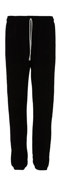  Unisex trenirka hlače od poli pamuka - Bella+Canvas Crna