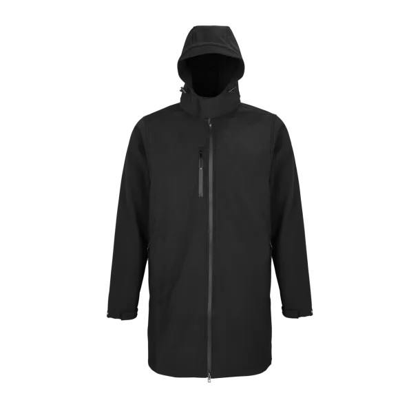  NEOBLU ACHILLE - MEN’S SOFTSHELL LONG JACKET - Neoblu Black