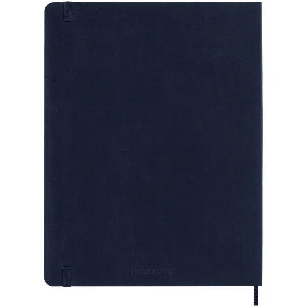 Moleskine XL 12M weekly XL soft cover planner - Moleskine Sapphire blue