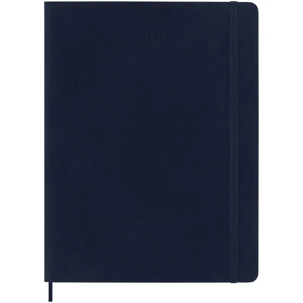 Moleskine XL 12M weekly XL soft cover planner - Moleskine Sapphire blue