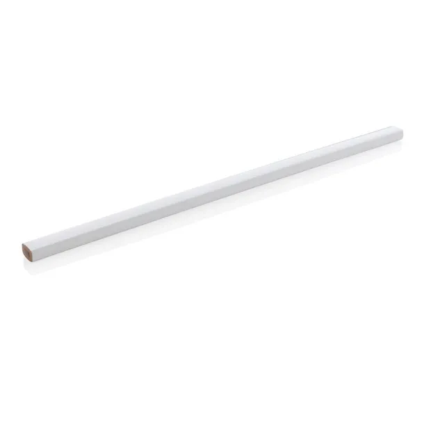  25cm wooden carpenter pencil - XD Collection White 