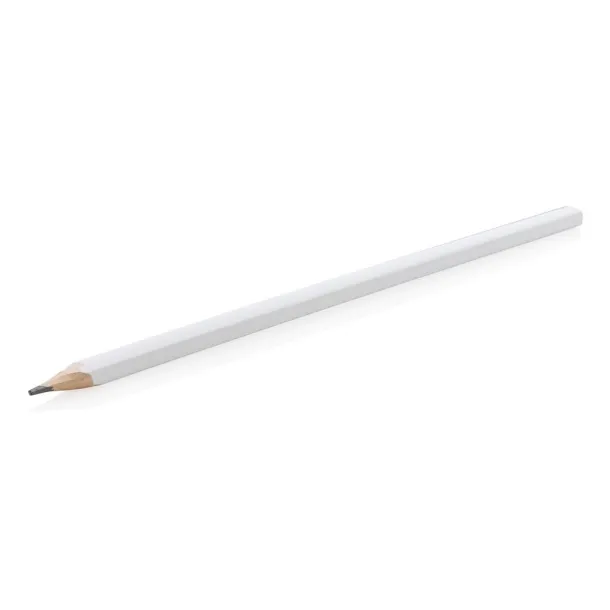  25cm wooden carpenter pencil - XD Collection White 