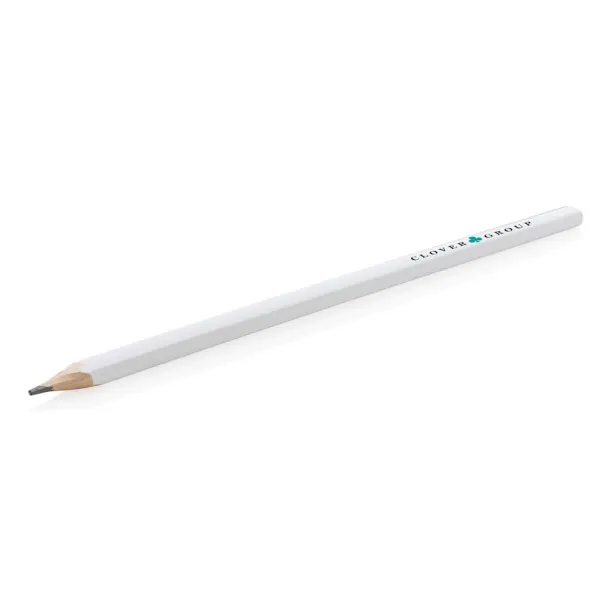  25cm wooden carpenter pencil - XD Collection White 