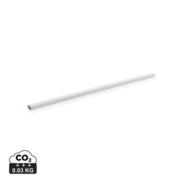  25cm wooden carpenter pencil - XD Collection White 