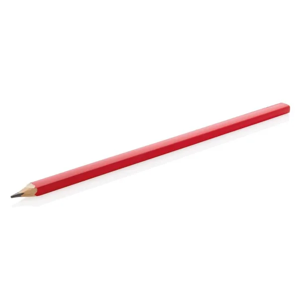  25cm wooden carpenter pencil - XD Collection Red