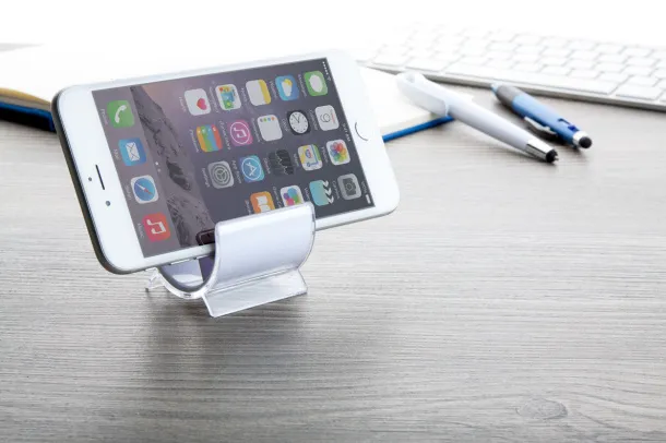 Barry mobile holder White Transparent