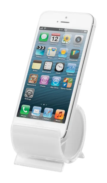 Barry mobile holder White Transparent