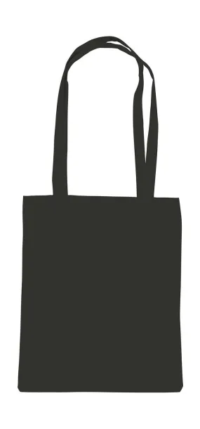  Guildford Cotton Shopper/Tote Shoulder Bag, 140 g/m² - Shugon Black