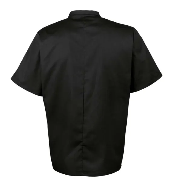  SHORT SLEEVE CHEF'S JACKET - Premier Black