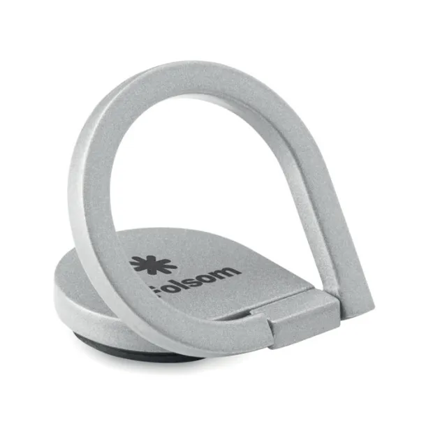 DROP RING Phone holder-stand ring Silver