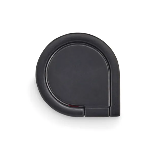 DROP RING Phone holder-stand ring Black