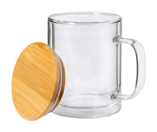 Laik glass thermo mug Transparent