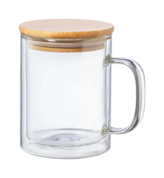 Laik glass thermo mug Transparent