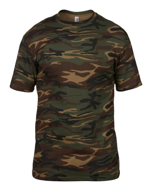  Kamuflažna majica kratkih rukava - Anvil Camouflage Green